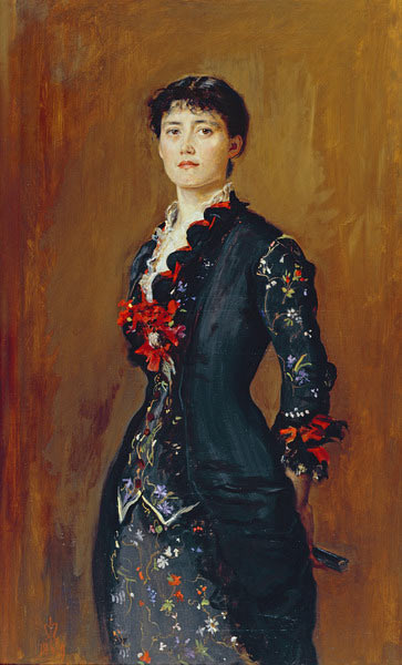 Portrait von Louise Jopling from Sir John Everett Millais