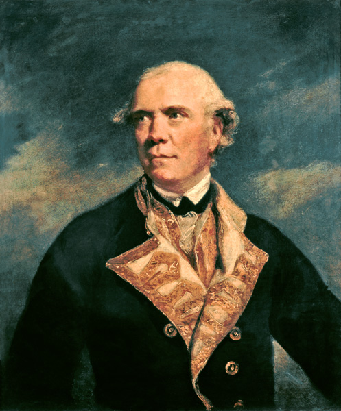 Admiral Barrington (1729-1800) 1779 from Sir Joshua Reynolds