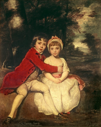 John Parker und seine Schwester Theresa from Sir Joshua Reynolds