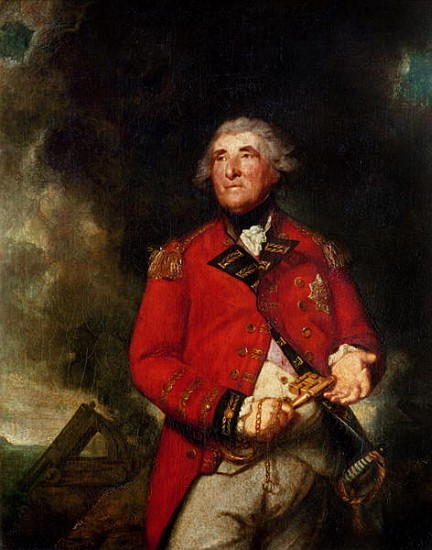 Lord Heathfield (1717-90) Governor of Gibraltar during the siege of 1779-83 from Sir Joshua Reynolds