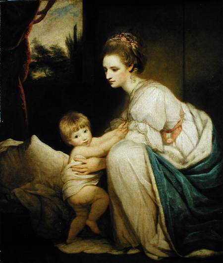 Mrs William Beresford (d.1807) and her son, John (1773-1855) later Lord Decies from Sir Joshua Reynolds
