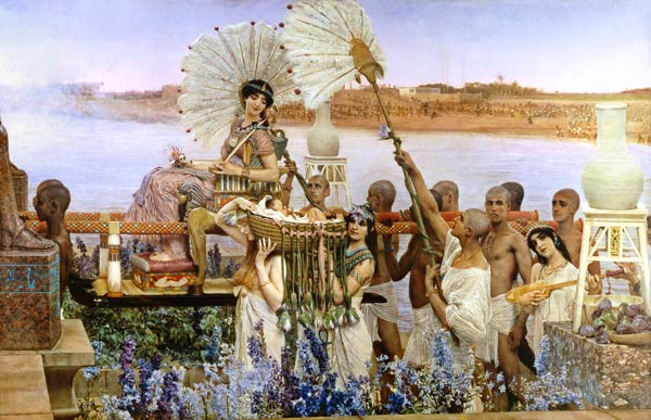 Die Auffindung Moses from Sir Lawrence Alma-Tadema
