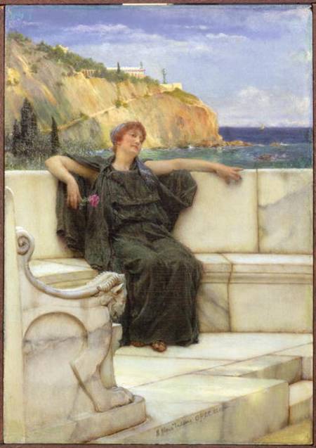 Daydreaming from Sir Lawrence Alma-Tadema