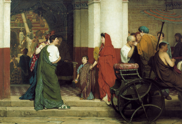 Entrance to Roman theatre from Sir Lawrence Alma-Tadema