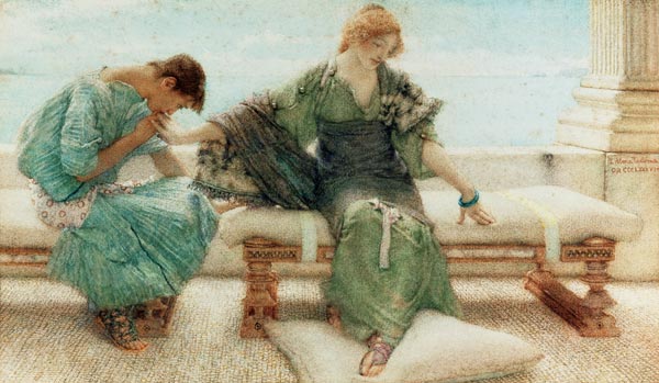 Youth from Sir Lawrence Alma-Tadema