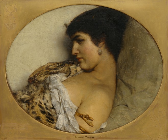 Cleopatra from Sir Lawrence Alma-Tadema