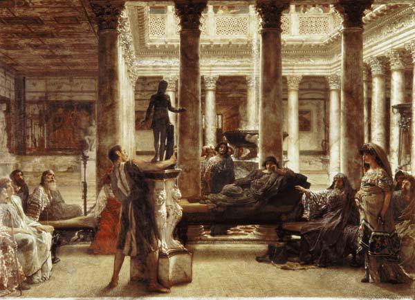 Roman Art Lover from Sir Lawrence Alma-Tadema