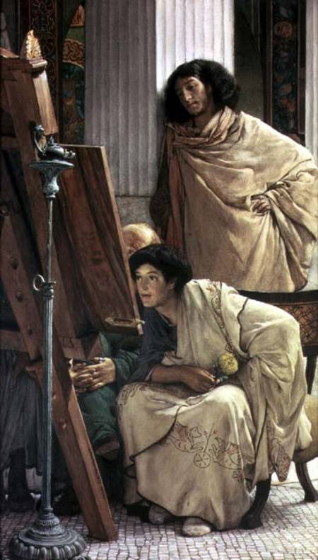 A Visit to the Studio from Sir Lawrence Alma-Tadema