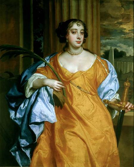 Barbara Villiers, Duchess of Cleveland as St. Catherine of Alexandria from Sir Peter Lely