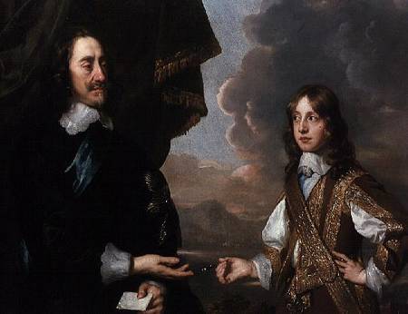 Charles I (1600-49) and James, Duke of York (1633-1701) from Sir Peter Lely