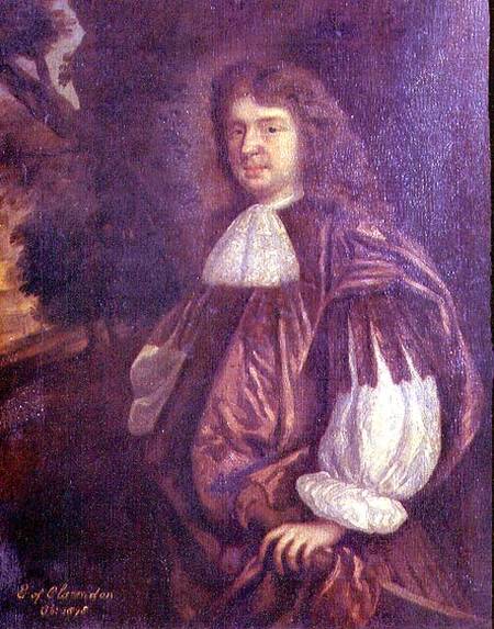 Edward Hyde, Earl of Clarendon from Sir Peter Lely