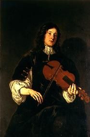 Ein Geigenspieler from Sir Peter Lely