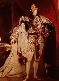 Georg IV. von England (Ausschnitt) from Sir Thomas Lawrence