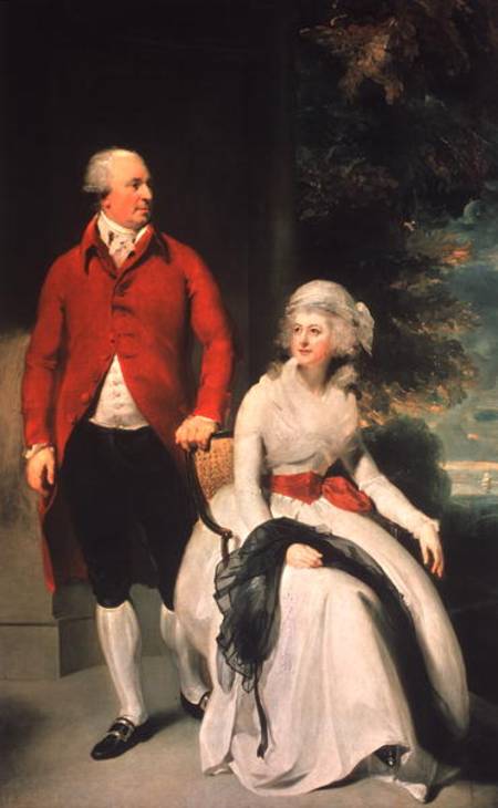 Mr John Julius Angerstein (1735-1823) and his Second Wife, Eliza Payne (1748-1800) from Sir Thomas Lawrence