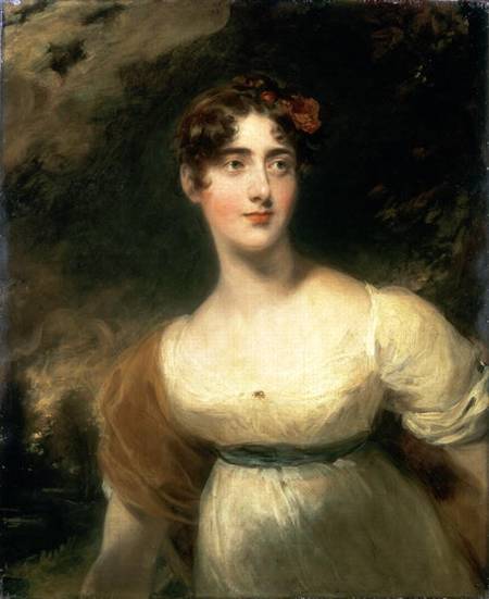 Portrait of Lady Emily Harriet Wellesley-Pole, later Lady Raglan from Sir Thomas Lawrence