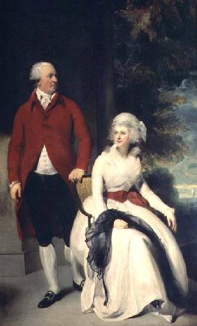 Portrait of John Julius Angerstein (1735-1823) and his second wife Eliza (1748/9-1800)