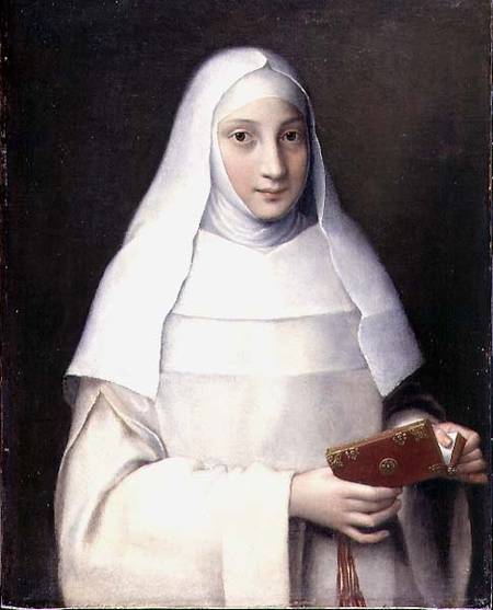 Portrait of the artist's sister in the garb of a nun from Sofonisba Anguisciola