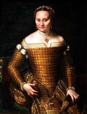 Portrait of the artist's mother, Bianca Ponzoni Anguisciola