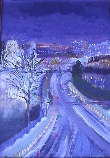 Hammersmith to Barons Court,1996 (oil on canvas)  from Sophia  Elliot