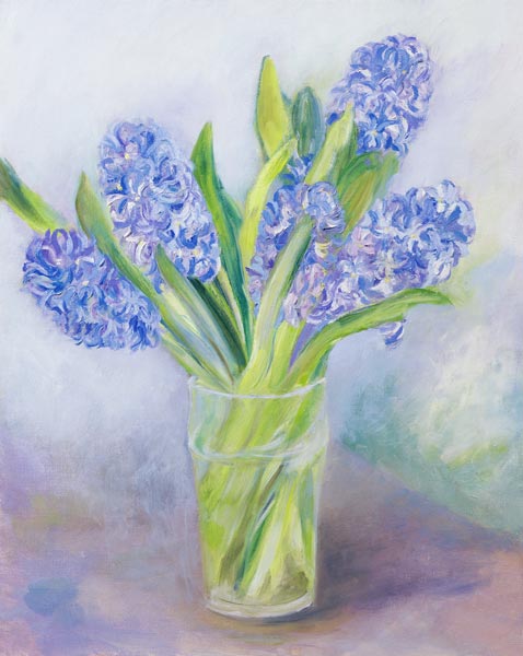 Hyacinths (oil on canvas)  from Sophia  Elliot