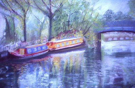 Little Venice, Regent''s Canal, 1996 (oil on canvas)  from Sophia  Elliot