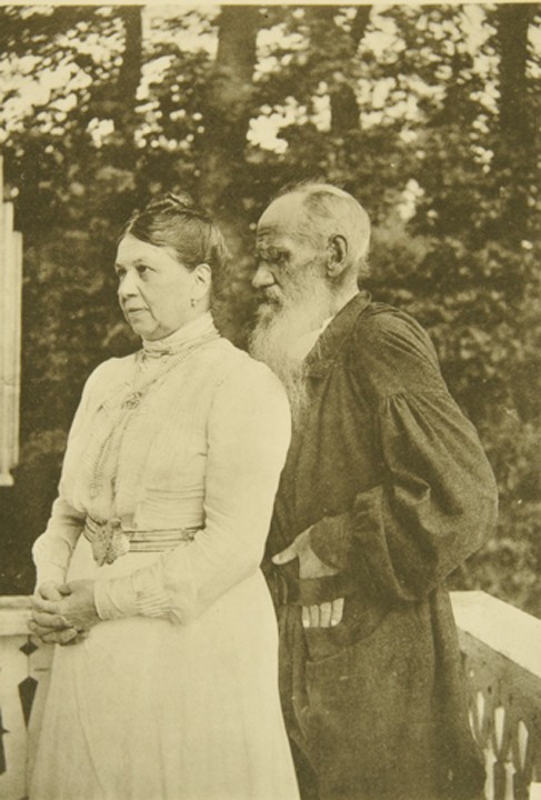 Leo Tolstoy and Sophia Andreevna from Sophia Andreevna Tolstaya