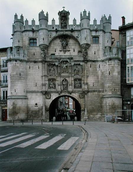 Arco de Santa Maria, once part of the city walls from Spanish School