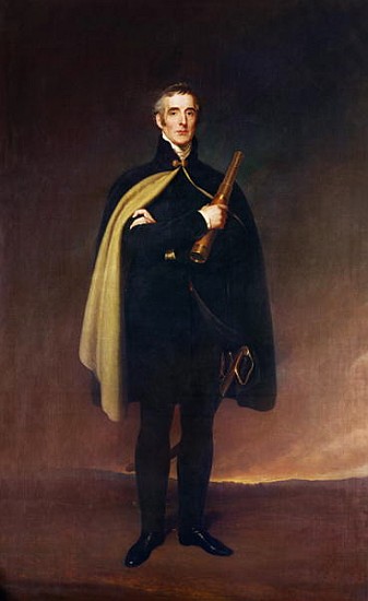 Arthur Wellesley (1769-1852) Duke of Wellington, after an original Sir Thomas Lawrence (1769-1830) from Spiridione Gambardella