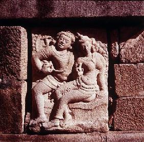 Relief of a Mithuna couple at Isurumuniya