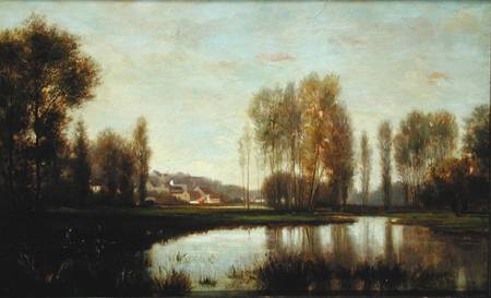 Au Bord de L'Oise (A River Scene) from Stanislas Lépine