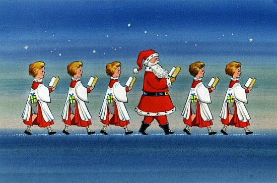 Choirboys and Santa from Stanley  Cooke
