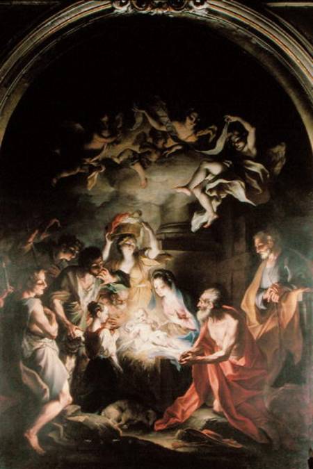 Nativity with St. Jerome from Stefano Maria Legnani