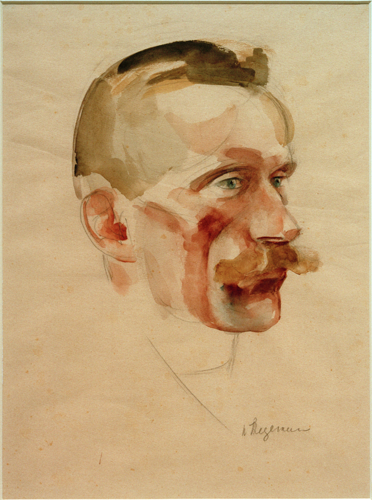 Porträt Wilhelm Werner, um 1926 from Stegemann Heinrich