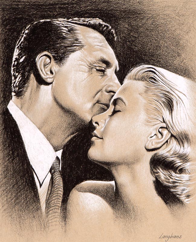 Grace Kelly und Cary Grant from Stephen Langhans
