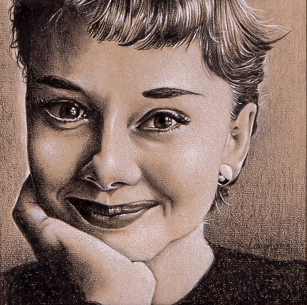 Die junge Audrey Hepburn from Stephen Langhans