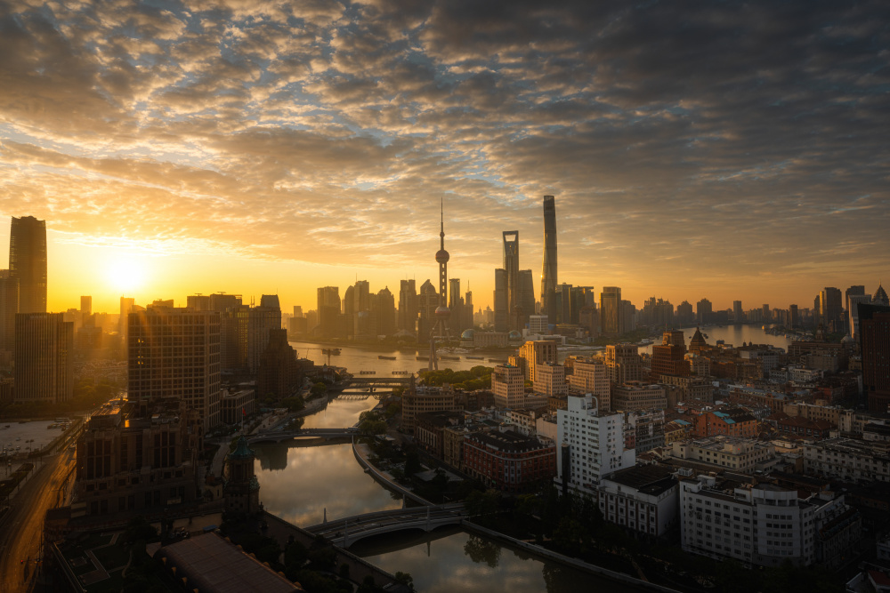 Sonnenaufgang in Shanghai from Steve Zhang