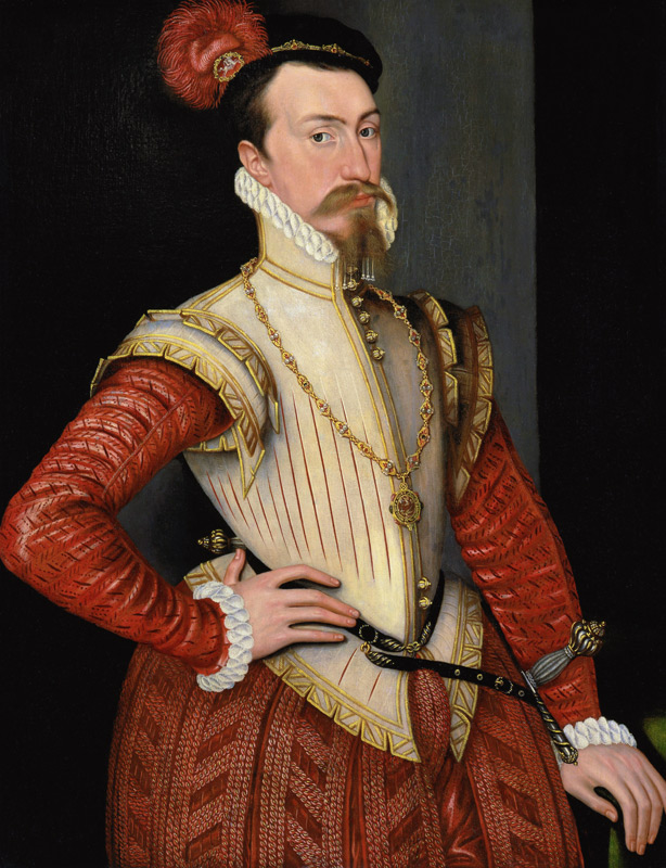 Robert Dudley, 1st Earl of Leicester (1532-1588) from Steven van der Meulen