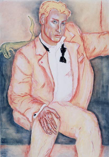 David, 1998 (pastel and charcoal on paper)  from Stevie  Taylor