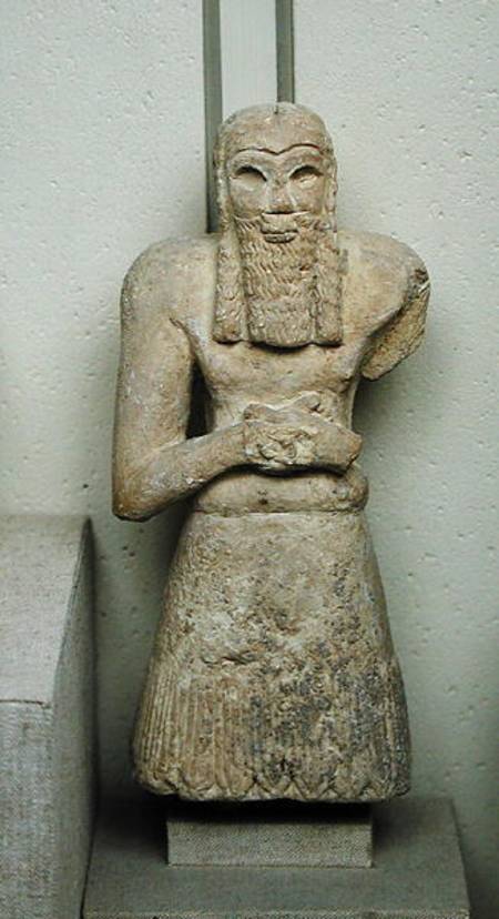 Statue of Ginak, Prince of Edin, from Iraq from Sumerian