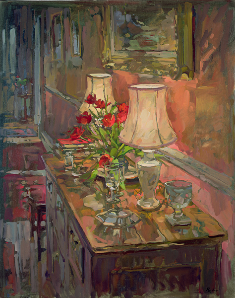 Lamps and Tulips from Susan  Ryder