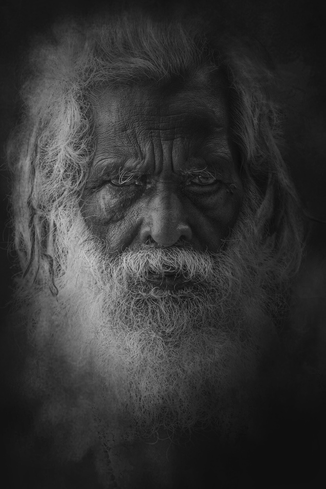 Alter Rajasthani-Mann aus Varanasi from Svetlin Yosifov