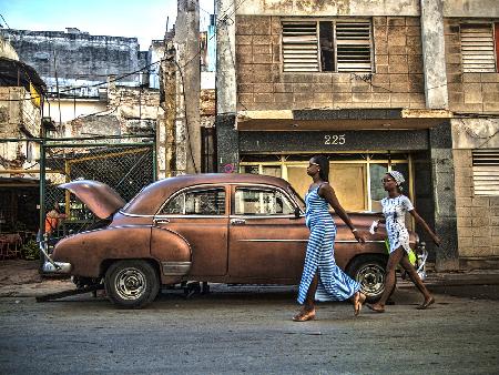 Straße Havanna Kuba