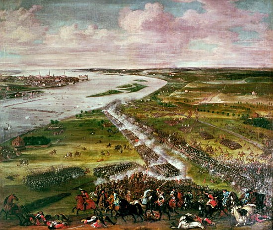 Battle for the Crossing of the Dvina from Swedish School