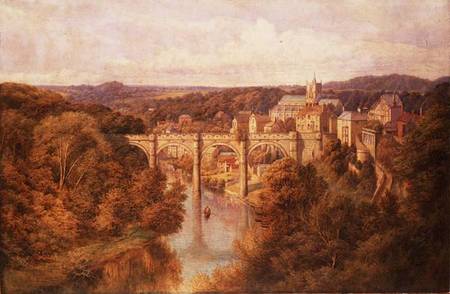 The Viaduct, Knaresborough from T. Holroyd