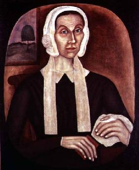 Portrait of an Elderly Quaker Lady