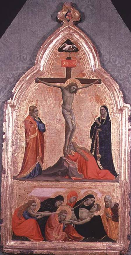 The Crucifixion and Lamentation from Taddeo Gaddi