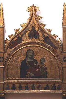 Madonna and Child (tempera on panel) from Taddeo Gaddi
