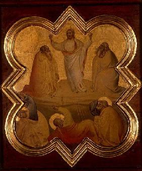 The Transfiguration (tempera & gold leaf on panel)