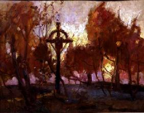 Landscape with a Cross