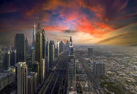 Dubai oben